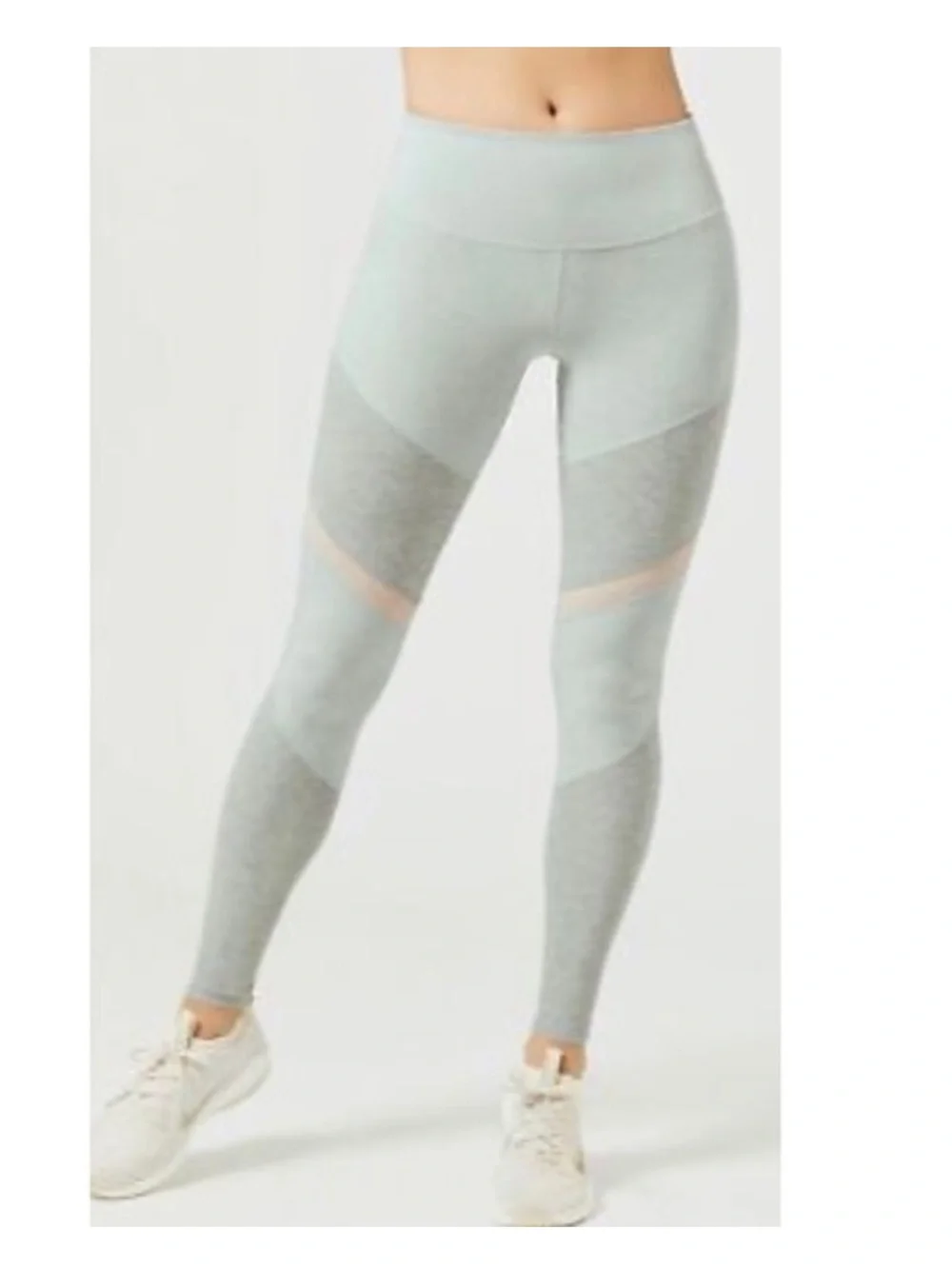 Alo Yoga Sheila High-Waist Alosoft Leggings Women XS Gray